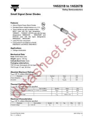 1N5226B-TR datasheet  